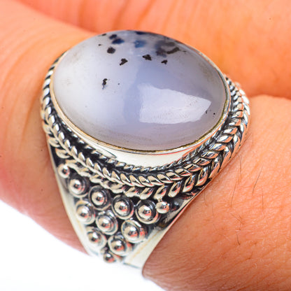 Dendritic Opal Rings handcrafted by Ana Silver Co - RING72837
