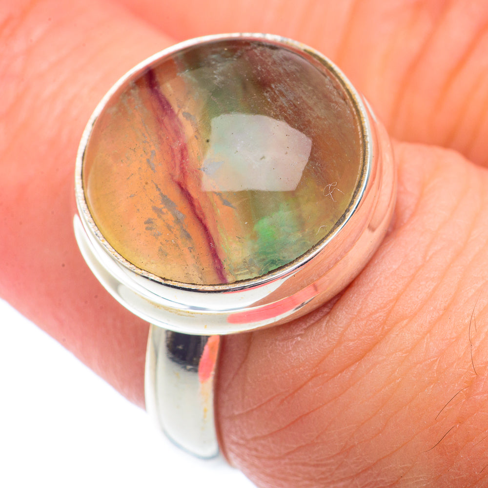 Fluorite Rings handcrafted by Ana Silver Co - RING72838