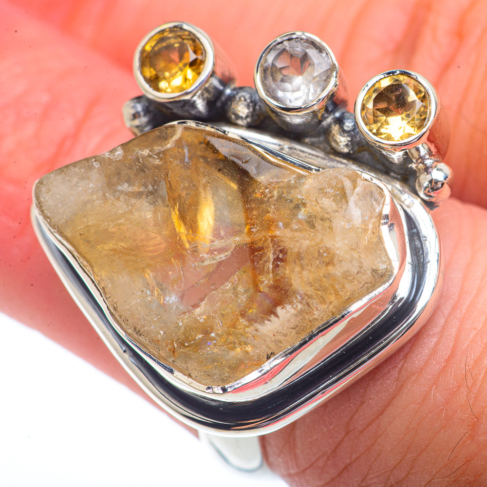 Citrine Rings handcrafted by Ana Silver Co - RING72862