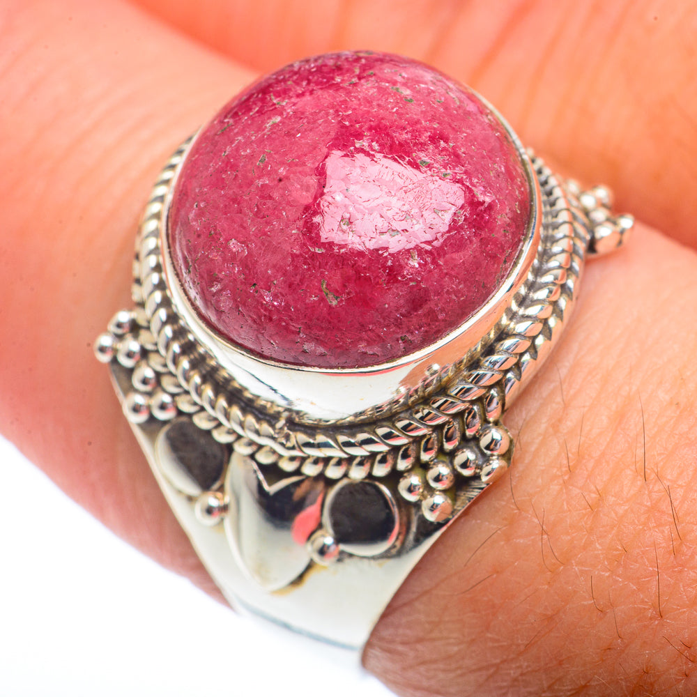 Thulite Rings handcrafted by Ana Silver Co - RING72865