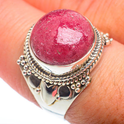 Thulite Rings handcrafted by Ana Silver Co - RING72865