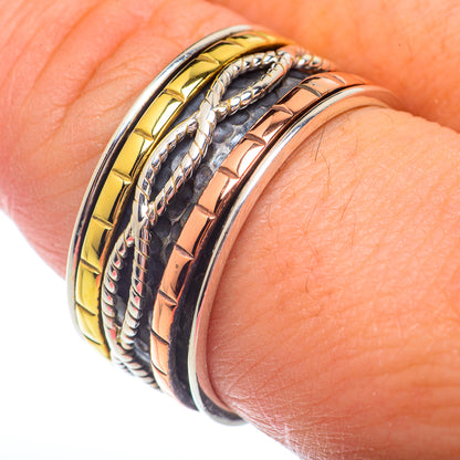 Meditation Spinner Rings handcrafted by Ana Silver Co - RING72873