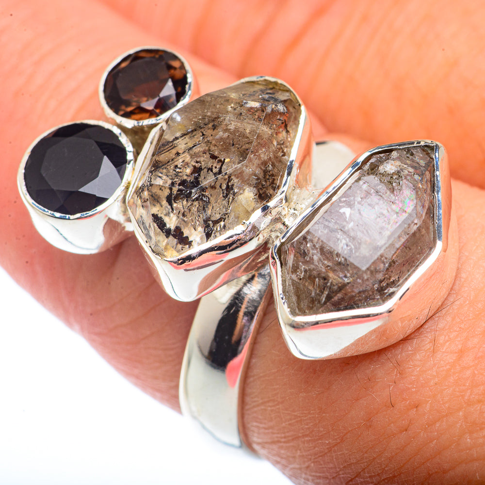 Herkimer Diamond Rings handcrafted by Ana Silver Co - RING72875