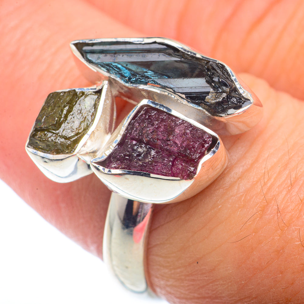 Tourmaline Rings handcrafted by Ana Silver Co - RING72883