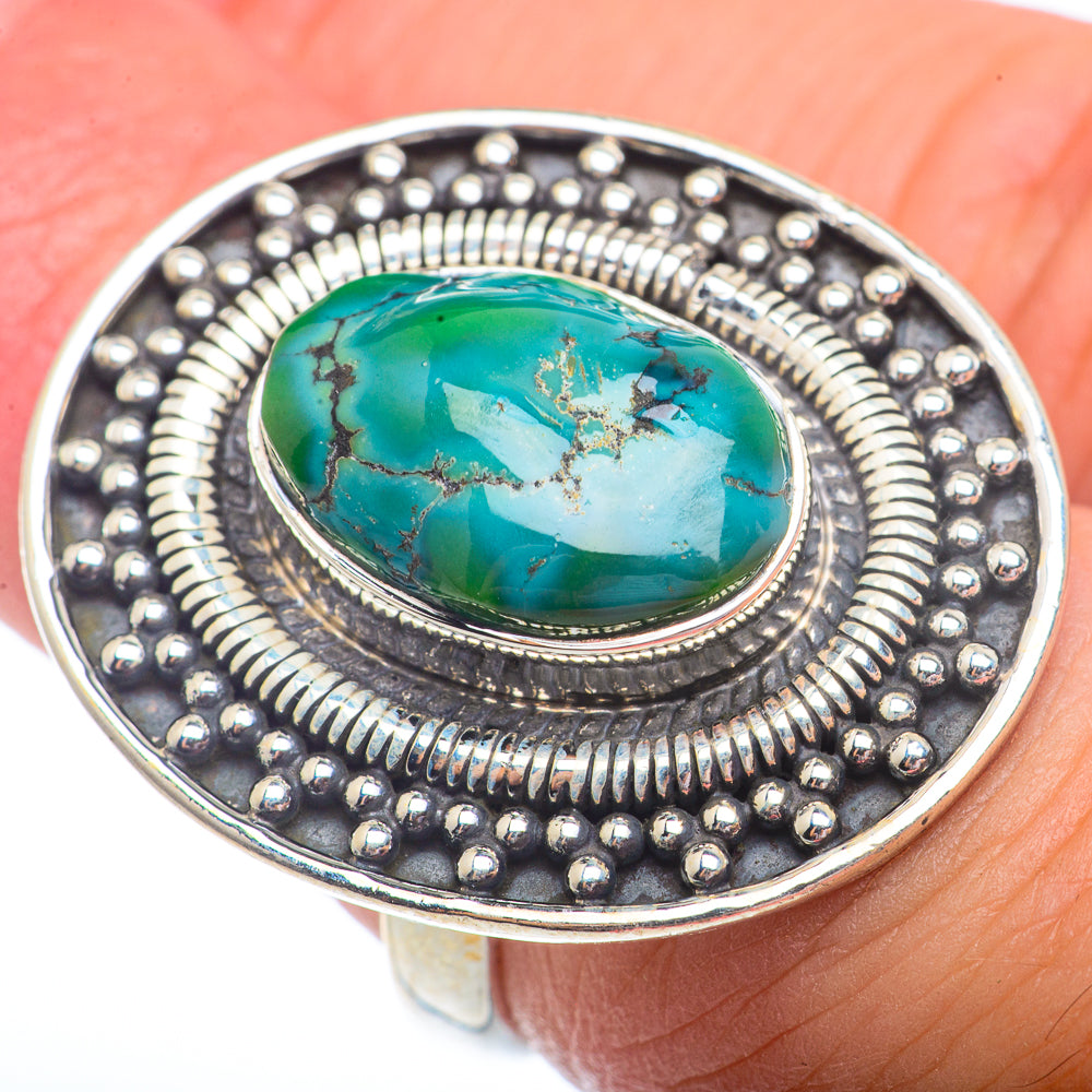 Amazonite Rings handcrafted by Ana Silver Co - RING72897