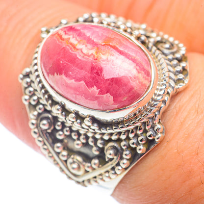 Rhodochrosite Rings handcrafted by Ana Silver Co - RING72907