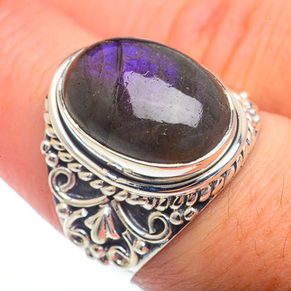 Labradorite Rings handcrafted by Ana Silver Co - RING72912