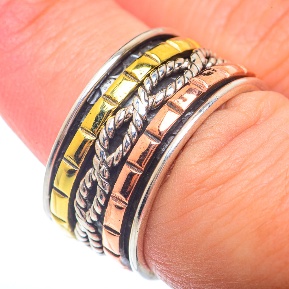 Meditation Spinner Rings handcrafted by Ana Silver Co - RING72915