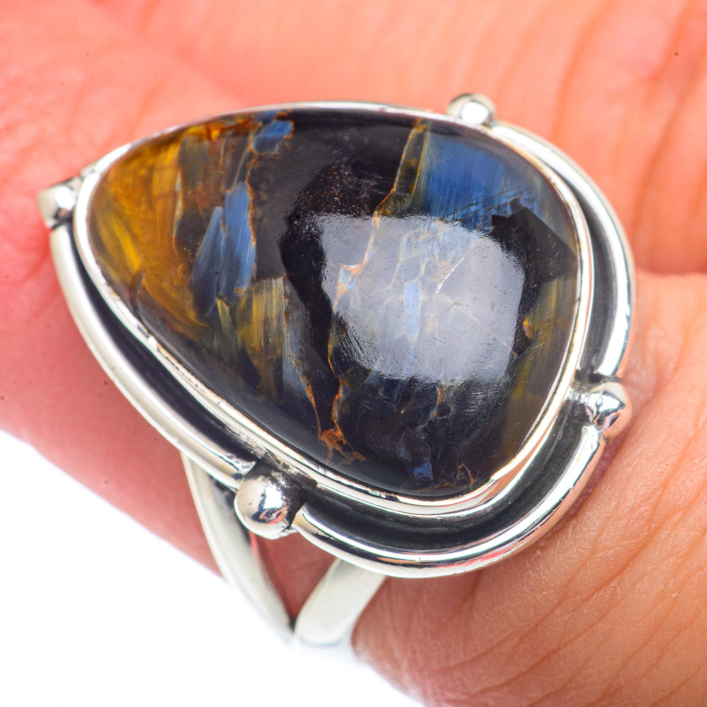 Pietersite Rings handcrafted by Ana Silver Co - RING72916