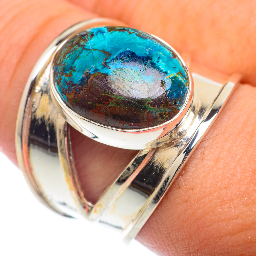 Shattuckite Rings handcrafted by Ana Silver Co - RING72932