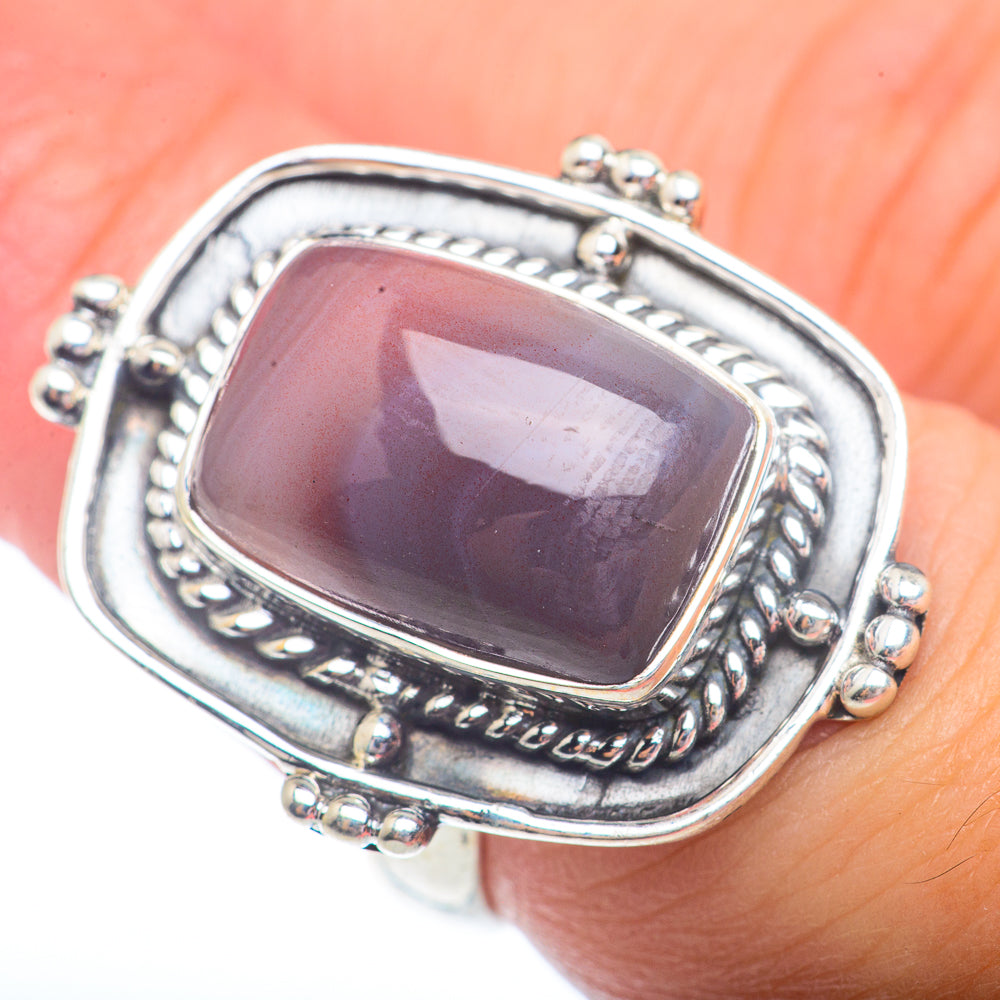 Red Agate Rings handcrafted by Ana Silver Co - RING72940