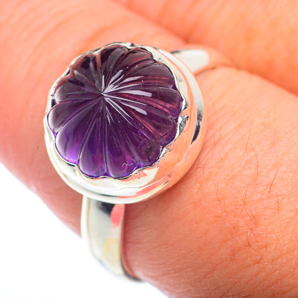 Amethyst Rings handcrafted by Ana Silver Co - RING72952