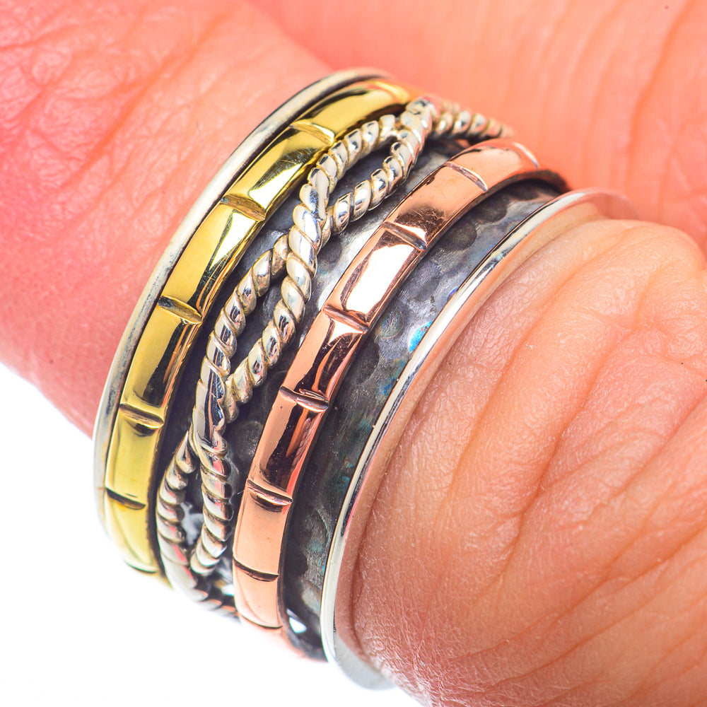 Meditation Spinner Rings handcrafted by Ana Silver Co - RING72955
