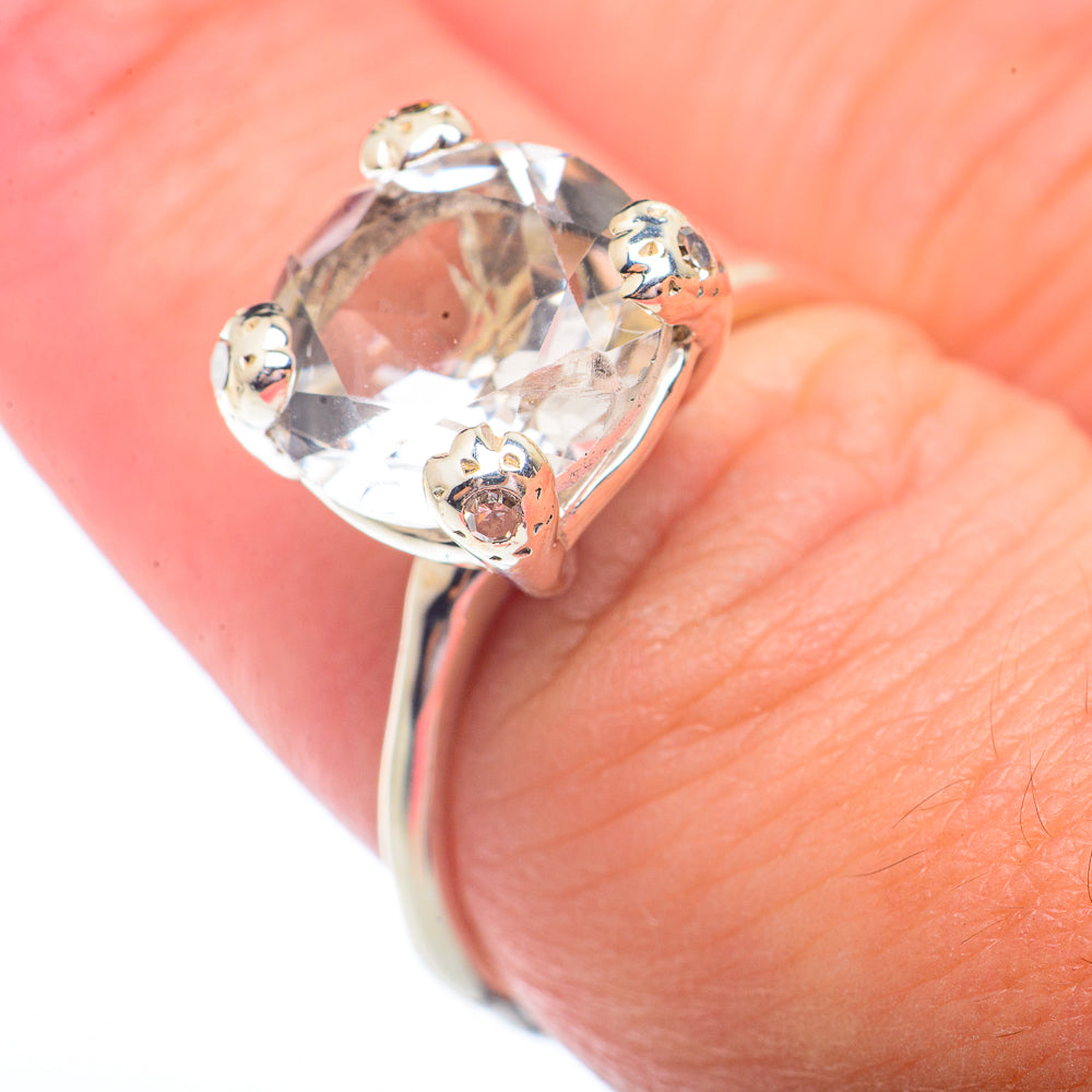 White Quartz Rings handcrafted by Ana Silver Co - RING72961