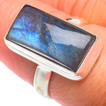 Labradorite Rings handcrafted by Ana Silver Co - RING72969