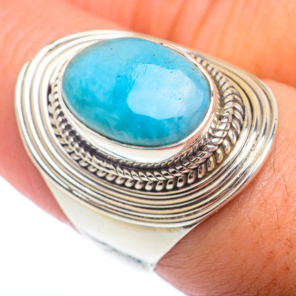 Larimar Rings handcrafted by Ana Silver Co - RING72971