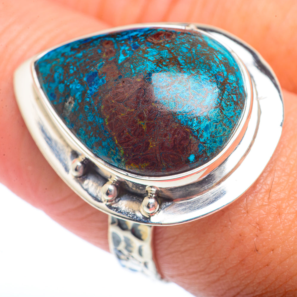 Shattuckite Rings handcrafted by Ana Silver Co - RING72972