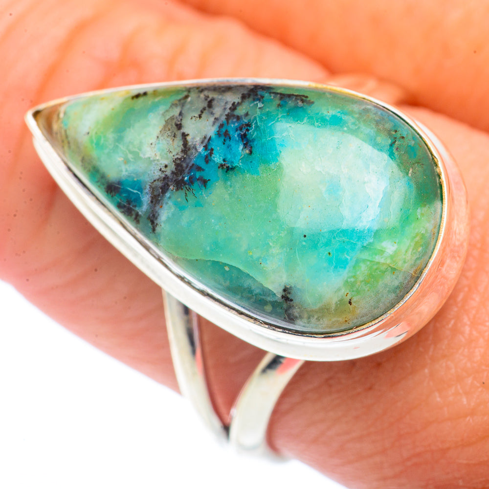 Peruvian Opal Rings handcrafted by Ana Silver Co - RING72973
