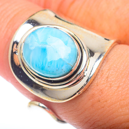 Larimar Rings handcrafted by Ana Silver Co - RING72975