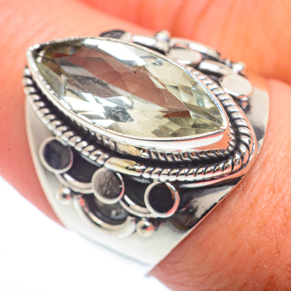 White Quartz Rings handcrafted by Ana Silver Co - RING72977