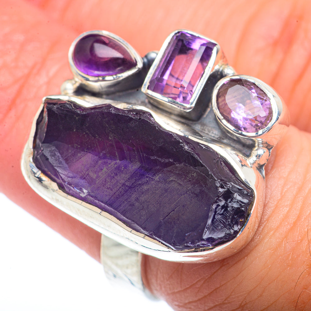 Amethyst Rings handcrafted by Ana Silver Co - RING72989