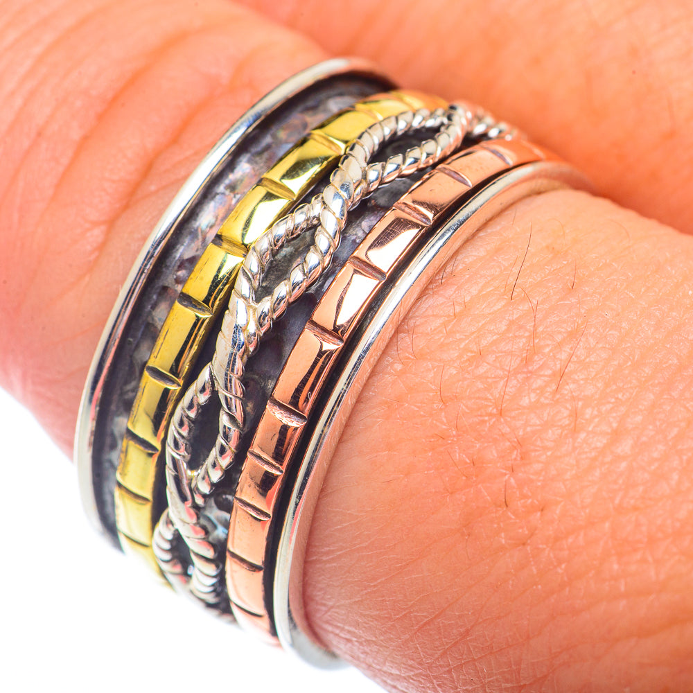 Meditation Spinner Rings handcrafted by Ana Silver Co - RING72994