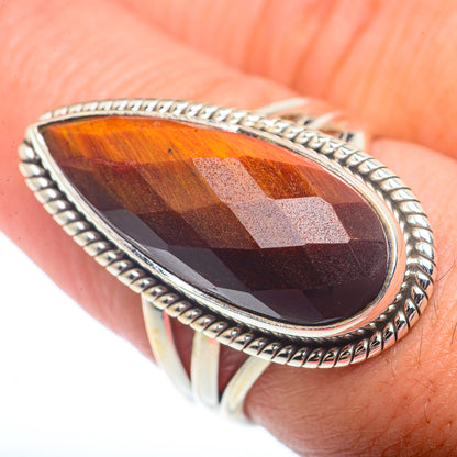 Tiger Eye Rings handcrafted by Ana Silver Co - RING73022
