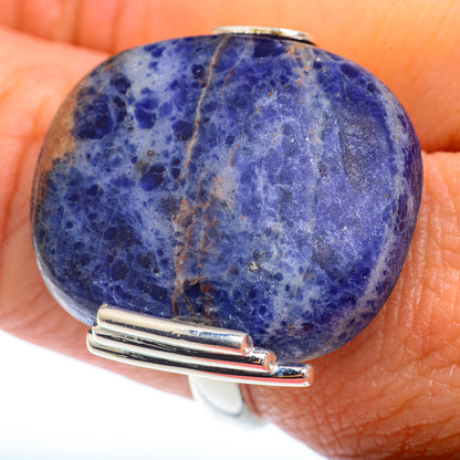 Sodalite Rings handcrafted by Ana Silver Co - RING73052