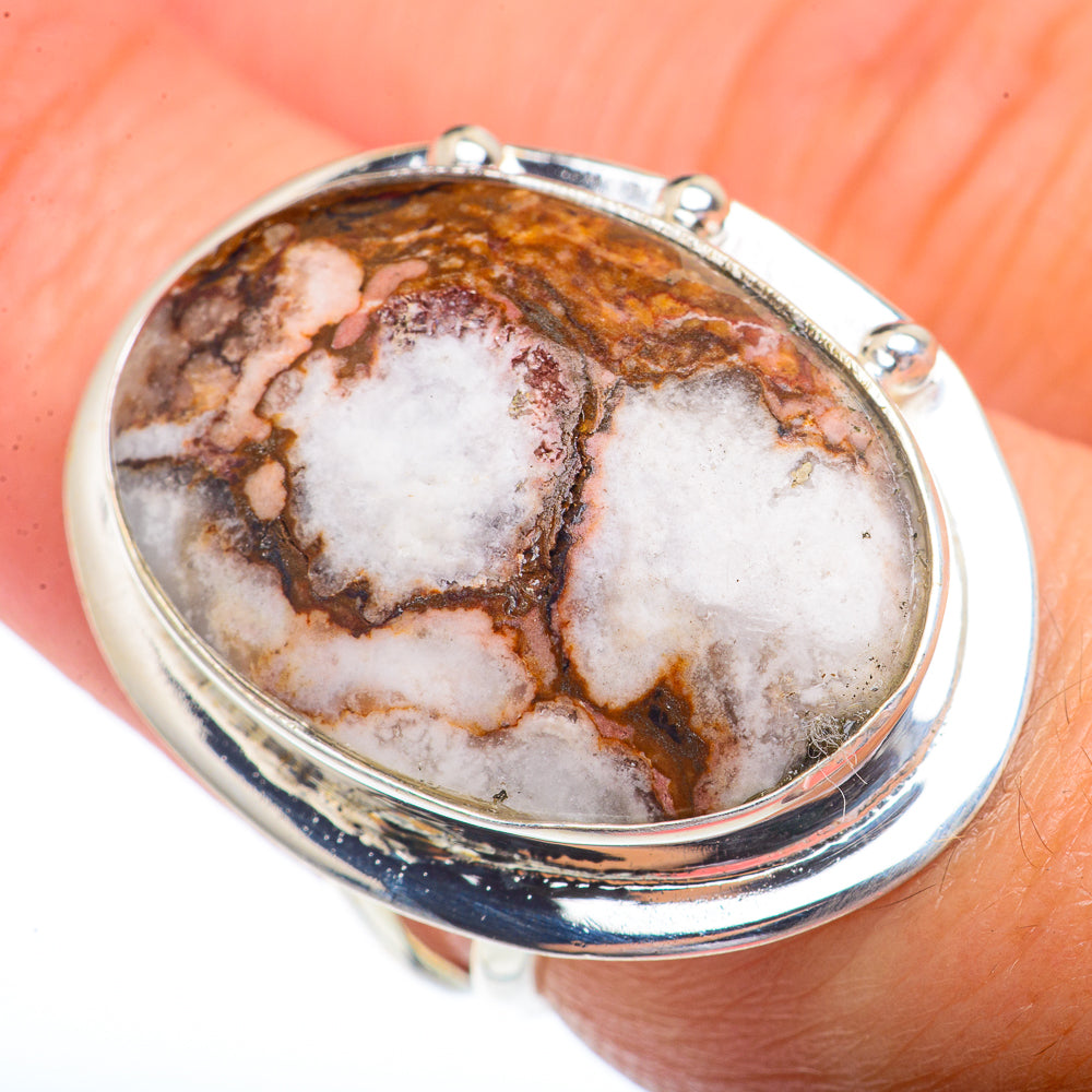 Red Jasper Rings handcrafted by Ana Silver Co - RING73062