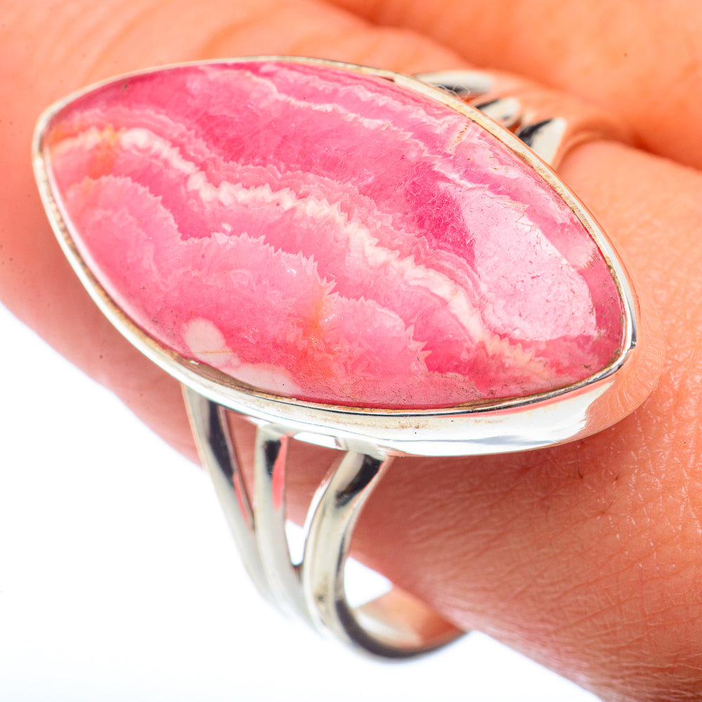 Rhodochrosite Rings handcrafted by Ana Silver Co - RING73067