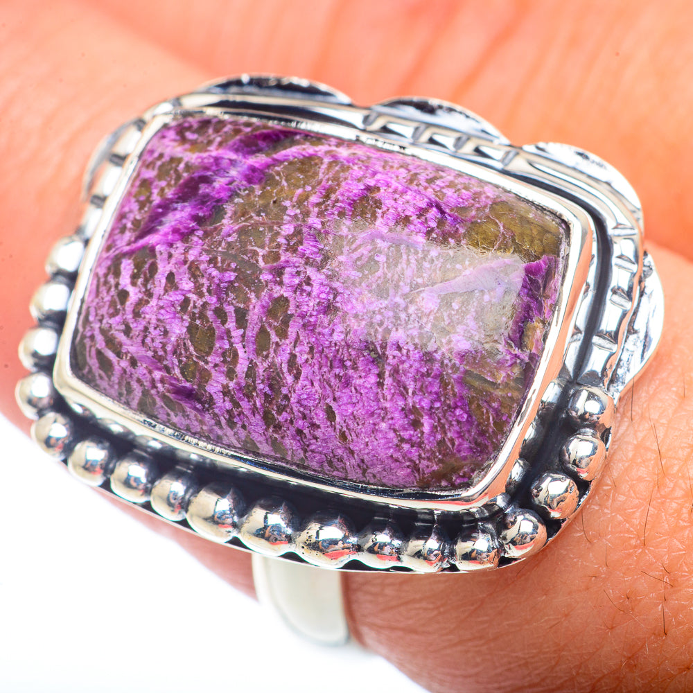Stichtite Rings handcrafted by Ana Silver Co - RING73072