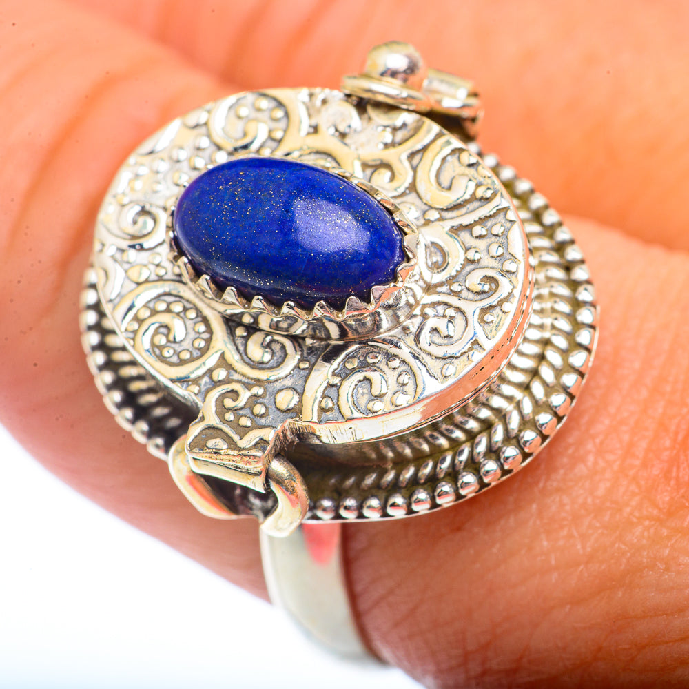 Lapis Lazuli Rings handcrafted by Ana Silver Co - RING73091