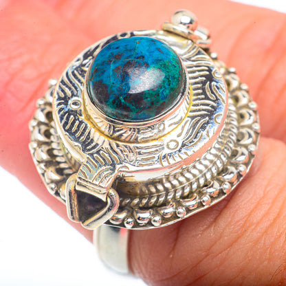 Chrysocolla Rings handcrafted by Ana Silver Co - RING73092