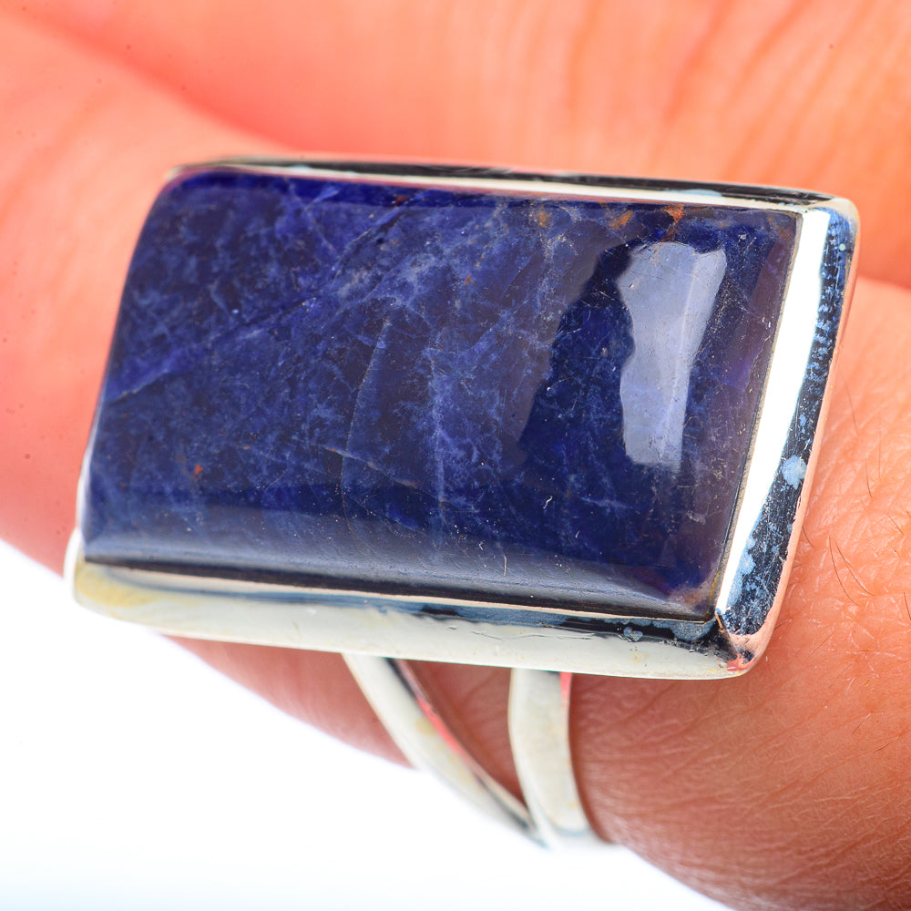 Sodalite Rings handcrafted by Ana Silver Co - RING73097