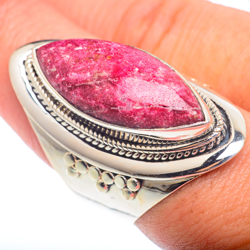 Thulite Rings handcrafted by Ana Silver Co - RING73112