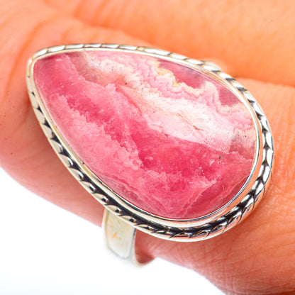 Rhodochrosite Rings handcrafted by Ana Silver Co - RING73113