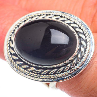 Black Onyx Rings handcrafted by Ana Silver Co - RING73120