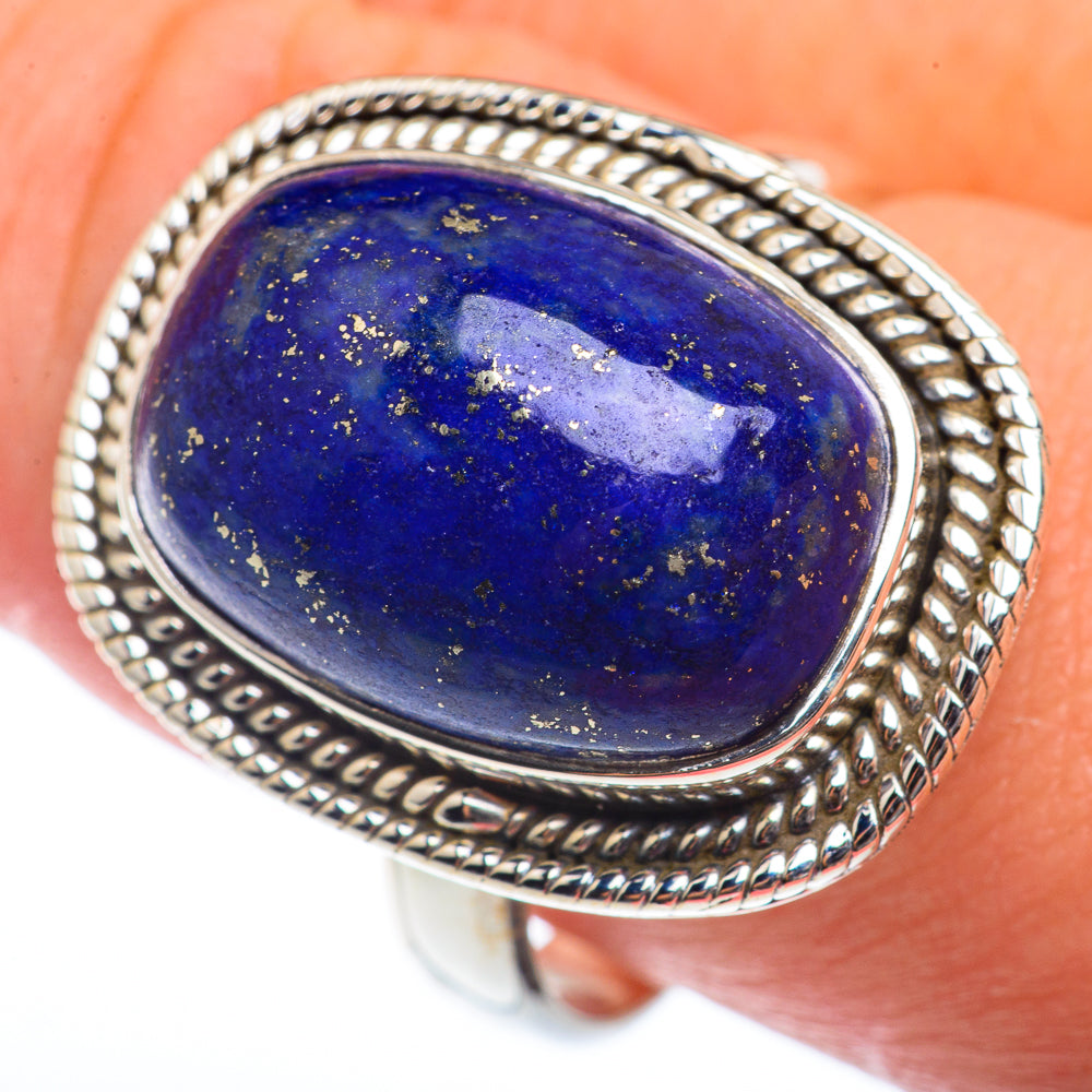 Lapis Lazuli Rings handcrafted by Ana Silver Co - RING73142