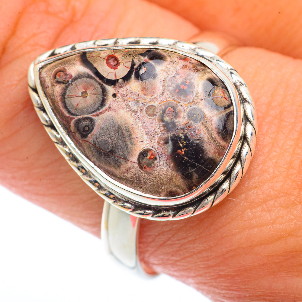 Poppy Jasper Rings handcrafted by Ana Silver Co - RING73153