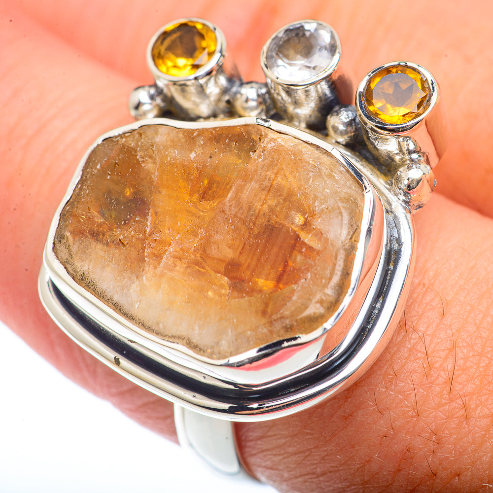 Citrine Rings handcrafted by Ana Silver Co - RING73156