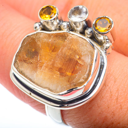 Citrine Rings handcrafted by Ana Silver Co - RING73156