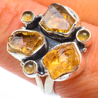 Citrine Rings handcrafted by Ana Silver Co - RING73157
