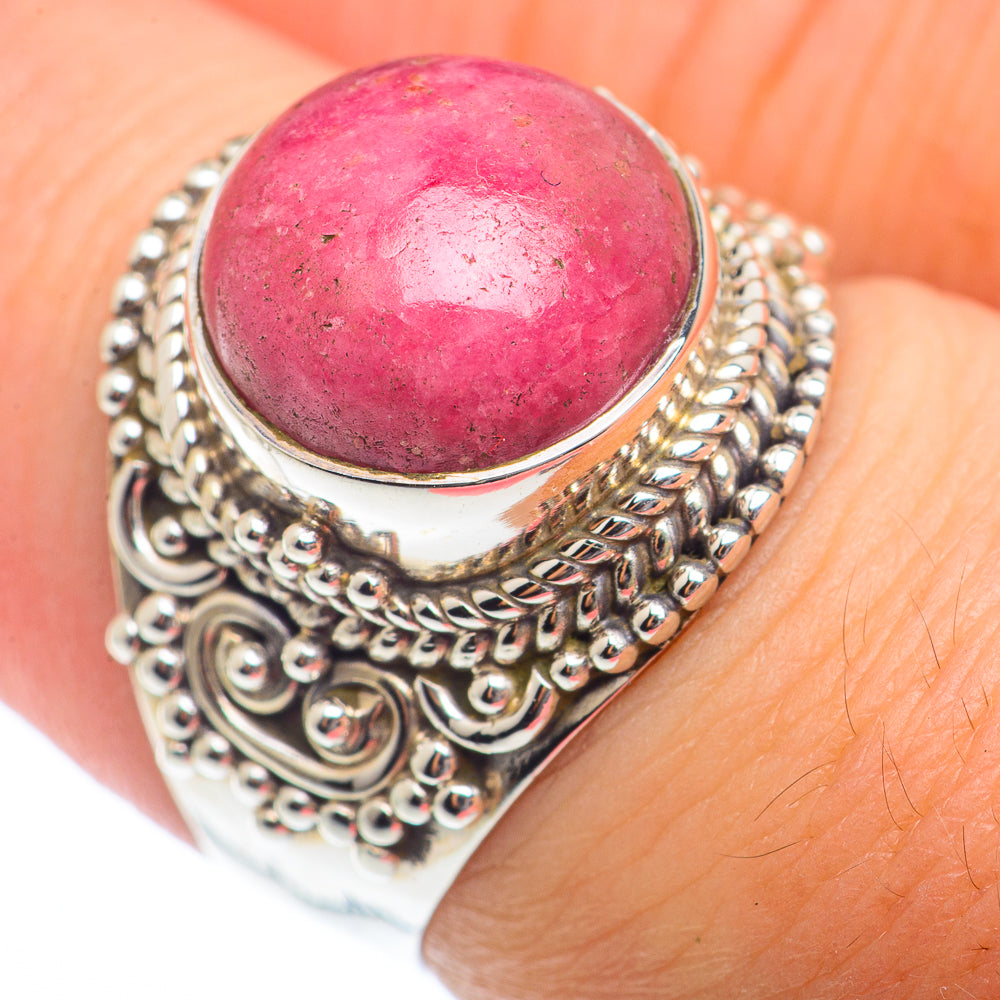 Thulite Rings handcrafted by Ana Silver Co - RING73158