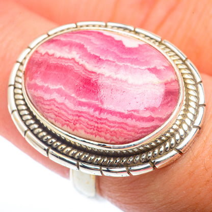 Rhodochrosite Rings handcrafted by Ana Silver Co - RING73159