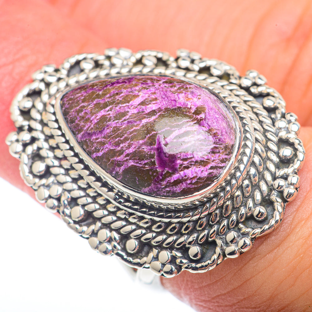Stichtite Rings handcrafted by Ana Silver Co - RING73163