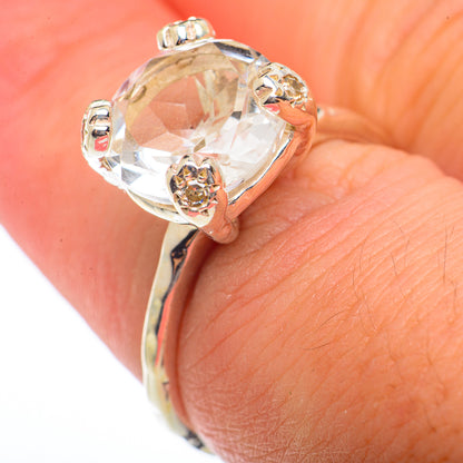 White Quartz Rings handcrafted by Ana Silver Co - RING73171