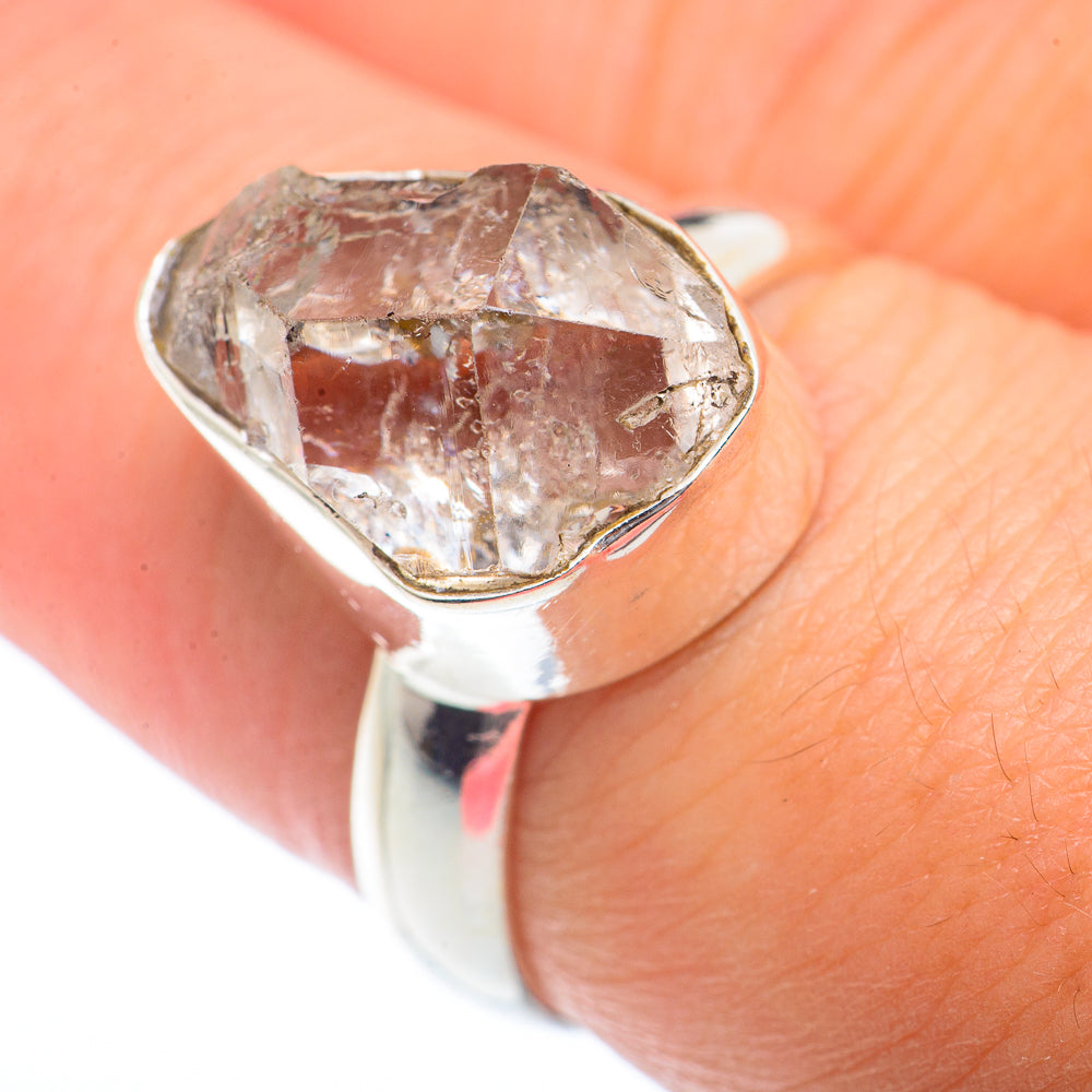 Herkimer Diamond Rings handcrafted by Ana Silver Co - RING73174