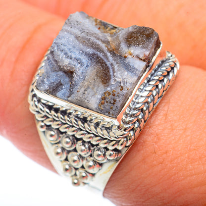 Desert Druzy Rings handcrafted by Ana Silver Co - RING73182