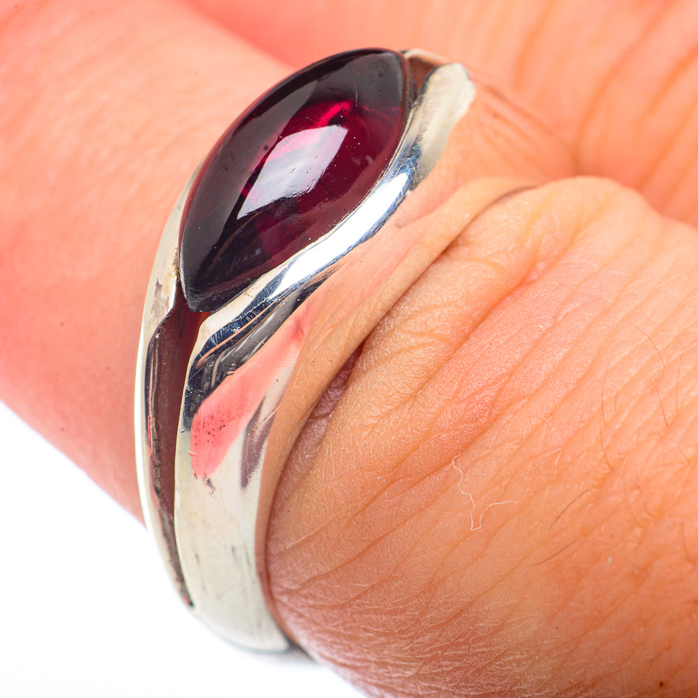 Garnet Rings handcrafted by Ana Silver Co - RING73207