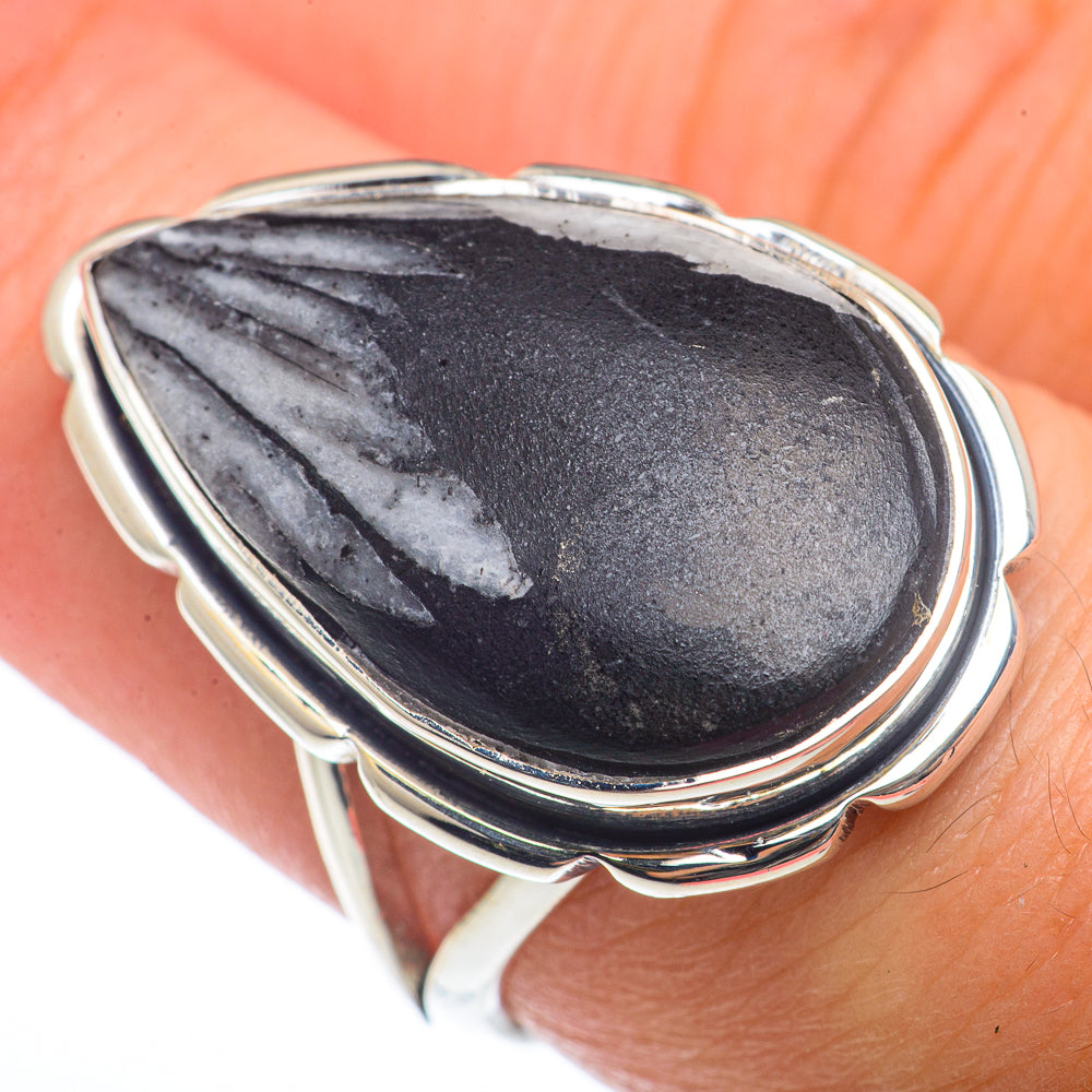 Chrysanthemum Stone Rings handcrafted by Ana Silver Co - RING73213